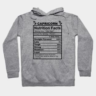 Capricorn Facts Hoodie